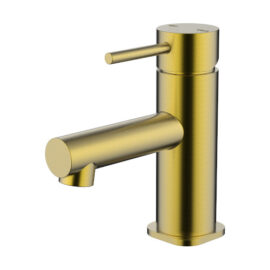 Cioso SQ Basin Mixer Modern Brass